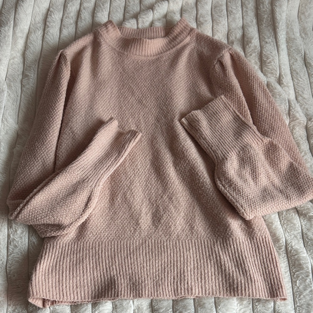 Pink Republic Blush Cowl Neck Sweater